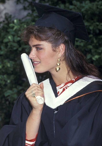 Graduation Cap And Gown, Princeton University, Brooke Shields, Cap And Gown, Graduation Cap, University