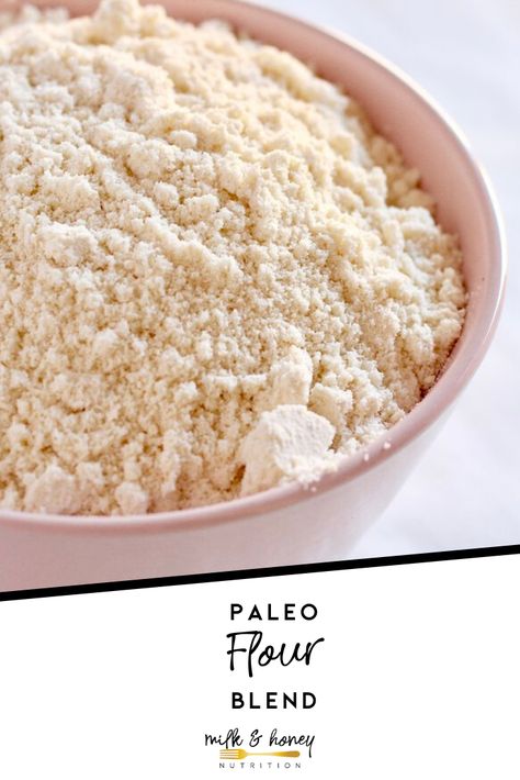 Paleo Flour Blend, Grain Free Flour Blend, Paleo Flour, Keto Flour, Aip Paleo Recipes, Grain Free Diet, Paleo Baking, Healthy Living Recipes, Gluten Free Flour Blend