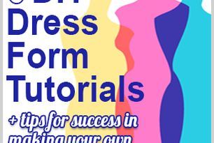 5 DIY Dress Form Tutorials for Solo Fitting Diy Dress Form, Mannequin Diy, Sewing Dress Form, Dress Form Mannequin, Make Your Own Dress, Diy Fashion Clothing, Body Form, Altering Clothes, Dress Forms