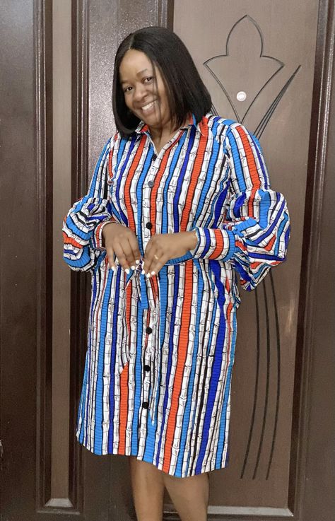 Shirt Dresses For Women Classy Ankara, Ankara Shirt Dress Styles, Ankara Shirt Dress Styles Women, Ankara Shirt Dress For Women, Ankara Shirt Dress, Dresses For Women Classy, African Shirt Dress, Simple Dress Styles, Short Dress Styles