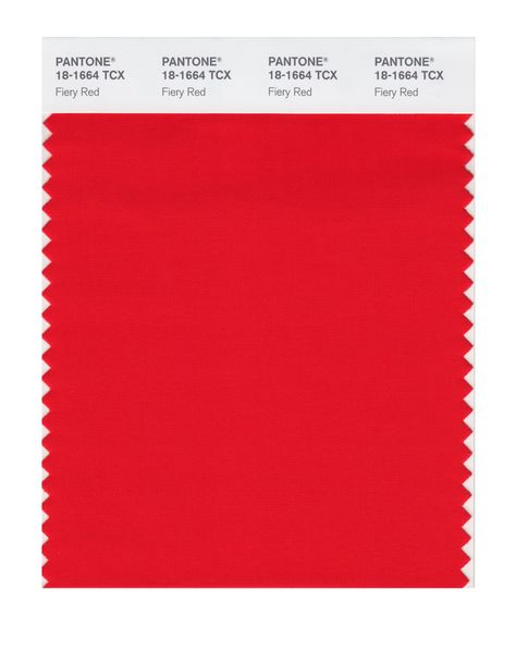 PANTONE SMART 18-1664X Color Swatch Card, Fiery Red - House Paint - Amazon.com. Fiery Red. Autumn Winter 2023 2024, Pantone Tcx, Pantone Matching System, Pantone Color Chart, Pantone Swatches, Autumn Winter 2023, Red Colour Palette, Color Trends Fashion, Red House