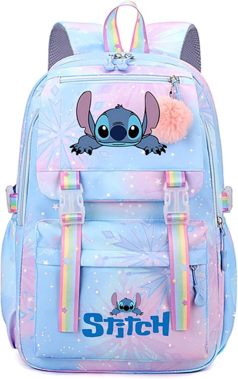 Sac d'école Stitch pour filles – Sac à dos mignon et durable pour filles de 10 ans, sac à dos d'école parfait pour enfants et adolescentes