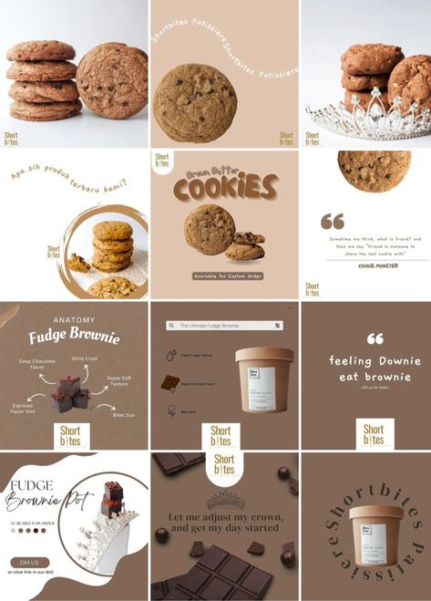 Instagram Cookie Posts, Cookie Instagram Feed, Cookies Instagram Feed, Cookie Menu Design, Bakery Instagram Feed Ideas, Cookies Design Ideas, Bakery Marketing, Cookie Branding, Cookie Photography