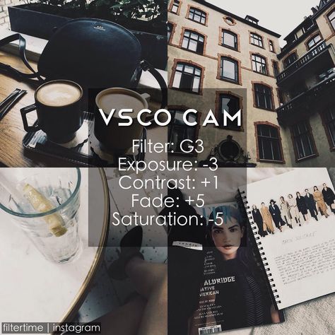 Instagram Themes Vsco, Filters On Instagram, Vsco Filter Free, Vsco Edits, Vsco Filter Instagram, Vsco Themes, Vsco Tutorial, Best Vsco Filters, Instagram Themes