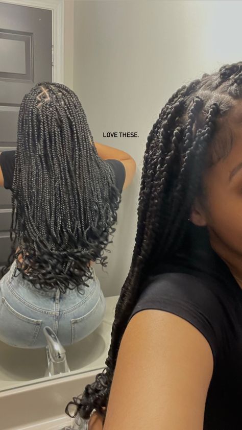 Different Braid Hairstyles, Small Box Braids Hairstyles, Box Braid Hairstyles, Pretty Tips, Small Box Braids, Short Box Braids Hairstyles, Braided Hairstyles For Black Women Cornrows, Big Box Braids Hairstyles, Names Unique