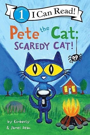 Pete the Cat: Scaredy Cat! (I Can Read Level 1): Dean, James, Dean, Kimberly, Dean, James: 9780063096134: Amazon.com: Books Scary Story, I Can Read Books, Sounding Out Words, Beginner Reader, Book Cart, Scaredy Cat, Easy Books, Book Room, Pete The Cat