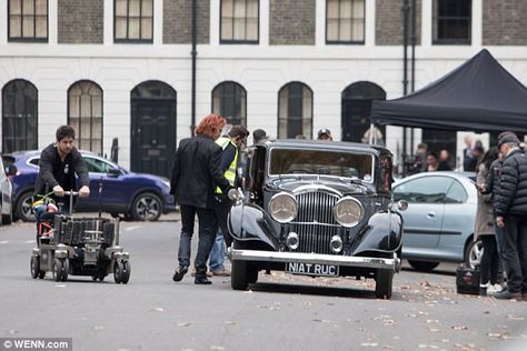 PHOTOS: David Tennant Continues To Film Good Omens In London Good Omens Bentley, Kate Micucci, Michael Chiklis, Michael Mckean, Donna Noble, Rory Williams, Doctor Who Quotes, Christopher Eccleston, Good Omens Book