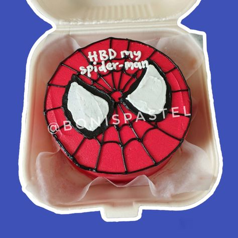 Mini Cake Spiderman, Cake Spiderman, Spiderman Cake, Mini Cake, Mini Cakes, Spiderman, Cake