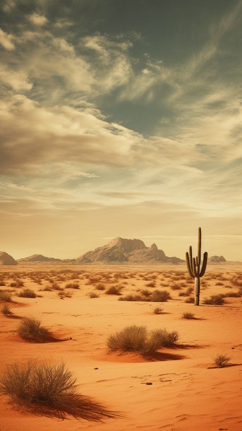 Texas Desert Aesthetic, Mexican Desert Aesthetic, Desert Astethic, Speaker Tattoo, Desert Cactus Photography, Arizona Wallpaper, West Texas Landscape, Sandy Landscape, Wild West Wallpaper