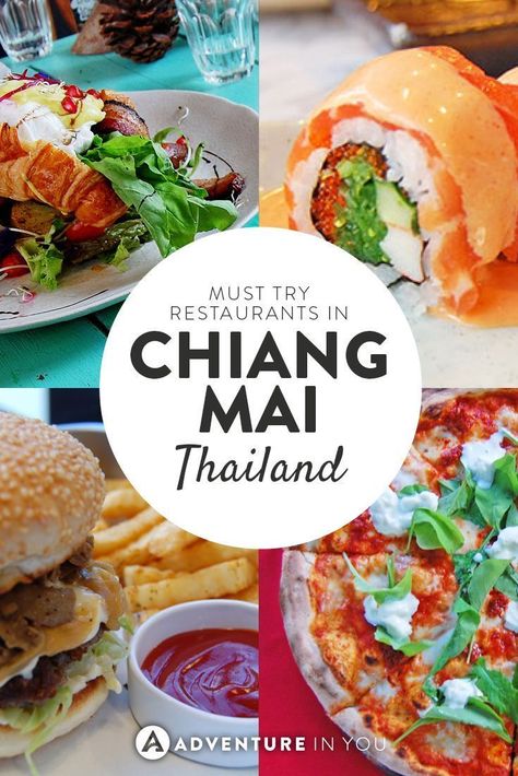 Chiang Mai Restaurants, Chiang Mai Food, Traveling Thailand, Traveling Asia, Chiang Mai Travel, Eat Thai, Thailand Honeymoon, Thailand Itinerary, Thailand Vacation