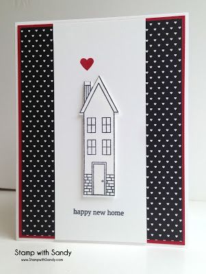 Happy New Home, FMS191 | Stamp With Sandy | Bloglovin’ Housewarming Cards, Realtor Cards, Card Room, House Cards, Housewarming Card, Moving Cards, Happy New Home, New Home Cards, Moving Announcements