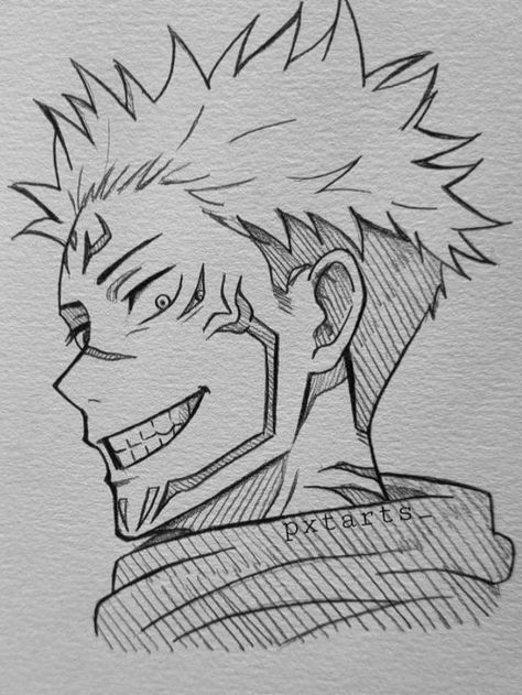 Cool Art Sketches, Anime Face Drawing, Naruto Sketch Drawing, Pencil Sketch Images, Best Anime Drawings, Anime Drawing Books, Easy Drawings Sketches, Sketches Easy, Anime Drawings Tutorials