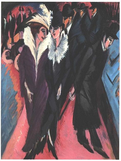 Expressionism - Discover This Iconic Movement! - artincontext.org German Expressionism Art, Ludwig Kirchner, Ernst Ludwig Kirchner, Expressionist Artists, Neo Expressionism, German Expressionism, Egon Schiele, Blue Horse, Expressionist Art