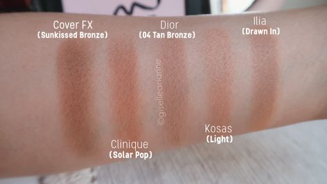 Dior Forever Natural Bronze (04 Tan Bronze) Review — Giselle Arianne Cool Toned Bronzer, Dior Bronzer, Dior Makeup Products, Cool Tone Bronzer, Bronzer Tips, Furniture Tools, Natural Hydration, Dior Forever, Cover Fx