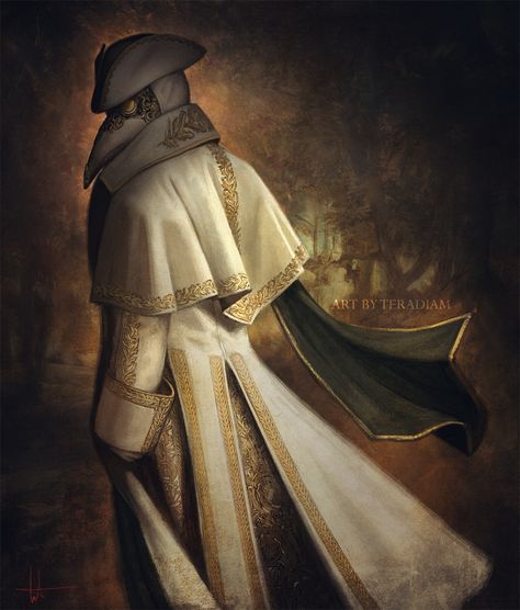 ArtStation - Plague Doctor, Teresa Ramos (Teradiam) Plague Knight, Bloodborne Art, Roleplay Characters, Fantasy Sci Fi, Knight Art, Human Male, Plague Doctor, 판타지 아트, Medieval Fantasy