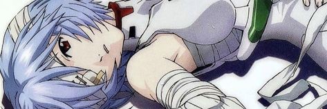 Header Rei Ayanami | Evangelion Rei Ayanami Twitter Header, Rei Ayanami Banner Discord, Rei Ayanami Desktop Wallpaper, Rei Ayanami Banner Gif, Rei Ayanami With Bandages, Rei Ayanami Phone Theme, Evangelion Computer Wallpaper, Rei Banners, Neon Genesis Evangelion Banner