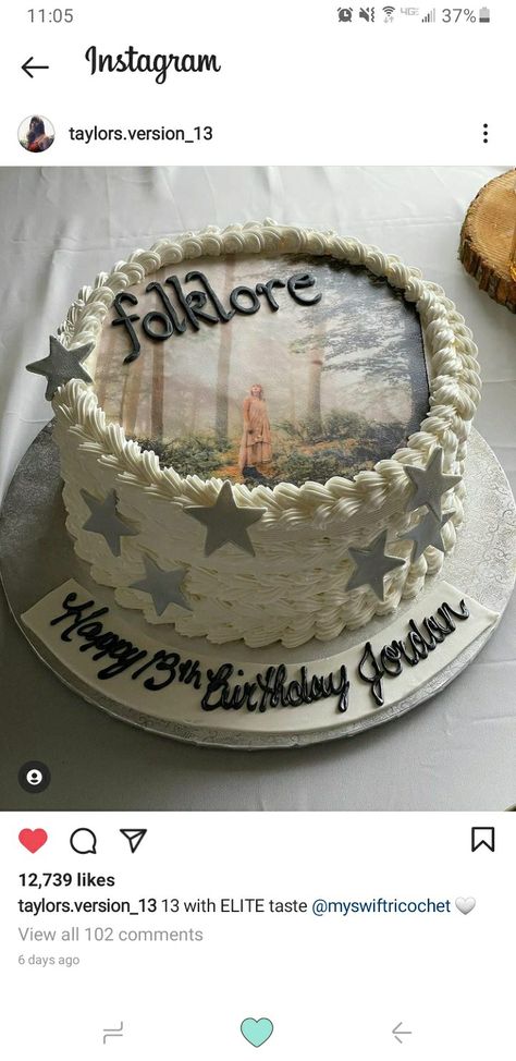 Folklore Cake, Bolo Taylor Swift, Taylor Swift Cake, Taylor Swift Birthday Party Ideas, I Love My Mother, Taylor Swift Party, Taylor Swift Birthday, Bday Party Theme, Taylor Swift Funny