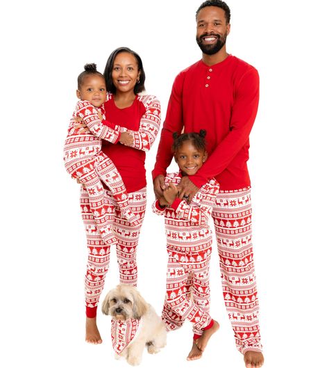 Matching family christmas outfits