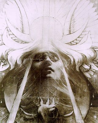 Parsifal, Jean Deville Jean Delville, Alfred Stevens, Oh My Goddess, Digital Museum, Pre Raphaelite, Art Et Illustration, Art And Craft, Gods And Goddesses, Black & White