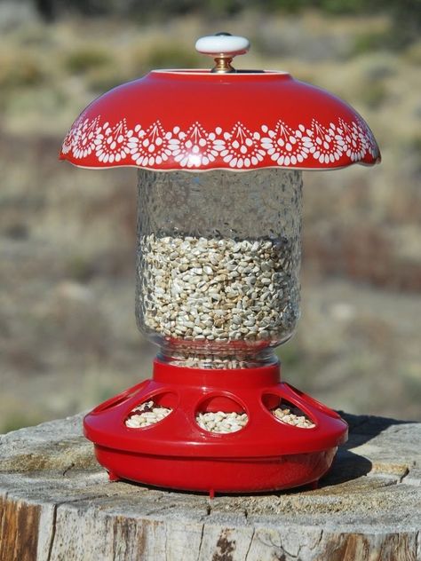 Smart Ways to Use Mason Jars Mason Jar Bird Feeders, Mason Jar Ideas, Jar Ideas, Genius Ideas, Snow Globe, Baby Bottles, Bird Feeders, Mason Jar, Mason Jars