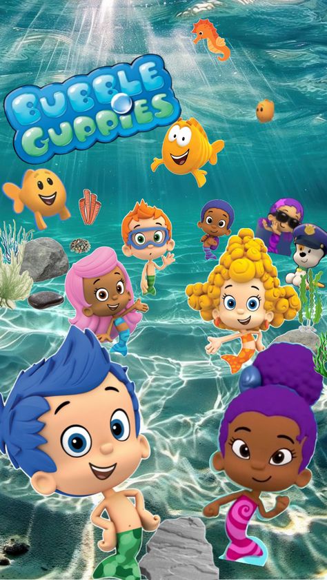 Background Bubble Guppies, Nick Jr, Barbie Princess, Mickey Mouse Clubhouse, The Bubble, Kids Set, Kids Watches, Picture Quotes, Cartoon Characters