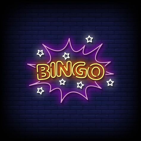 Neon Symbol, Bingo Online, Play Online Casino, Neon Logo, Neon Design, Online Logo, Instagram Logo, Bingo Cards, Business Logo Design