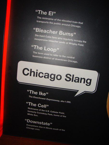 Chicago slang. So true. Chicago Aesthetic, Moving To Chicago, Chicago Travel, My Kind Of Town, Central Business District, Chicago City, Chicago Style, Downtown Chicago, The Windy City