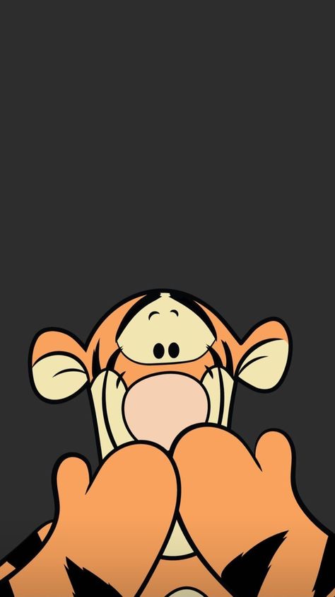 Iphone Cartoon Wallpaper, Wallpaper Iphone Cartoon, Winnie The Pooh Drawing, Iphone Cartoon, Tigger Disney, Tigger Winnie The Pooh, Disney Characters Wallpaper, Winnie The Pooh Pictures, Disney Wallpapers