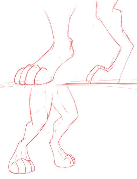 Rabbit Legs Drawing Reference, Anthro Leg Reference, Anthro Anatomy, Body Sheet, Hope Core, Paw Drawing, Feet Drawing, Poses Standing, Poses Anatomy