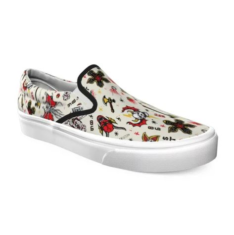 Stranger Things Vans, Customize Shoes, Custom Vans Shoes, Vans Store, Custom Vans, Your Shoes, Shoes For Men, Custom Shoes, Vans Classic Slip On Sneaker