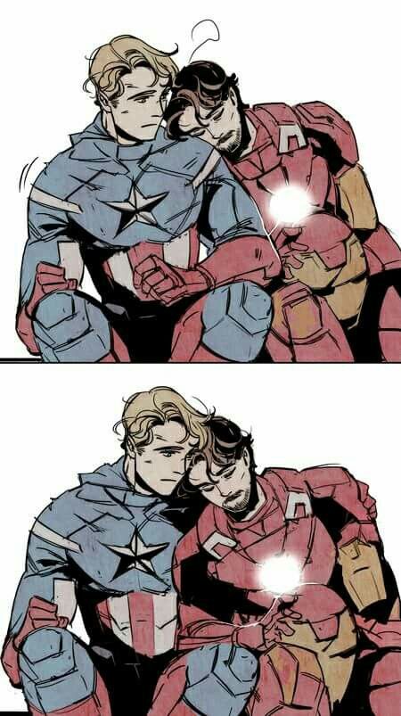 Stony Fanart, Tony Stark Steve Rogers, Xman Marvel, Tony Stark Comic, Stony Avengers, Mole Rat, Stony Superfamily, Superfamily Avengers, Eren Aot