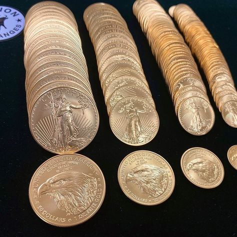 Gold Coins Money, Gold Eagle Coins, Gold Bullion Coins, Gold Reserve, Silver Bullion Coins, Buy Gold And Silver, Gold Investments, Eagle Coin, Gold Stock