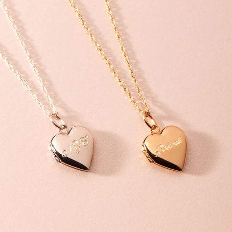 Dollhouse Heart Locket, Silver | Catbird Jewelry Unique Locket Necklace, Catbird Necklace, Catbird Jewelry, Unique Locket, My Moon And Stars, Tiny Tags, Engraved Locket, Gold Heart Locket, Jewelry Gift Guide