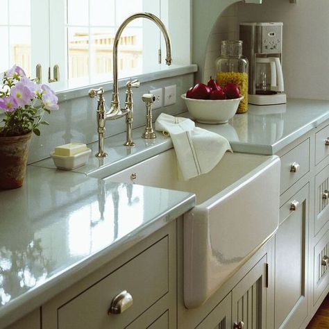 undefined Kitchen And Utility, Porcelain Kitchen Sink, Small Kitchen Sink, Ceramic Kitchen Sinks, Apron Front Kitchen Sink, Custom Kitchens Design, Cottages And Bungalows, Butler Sink, Glass Sink