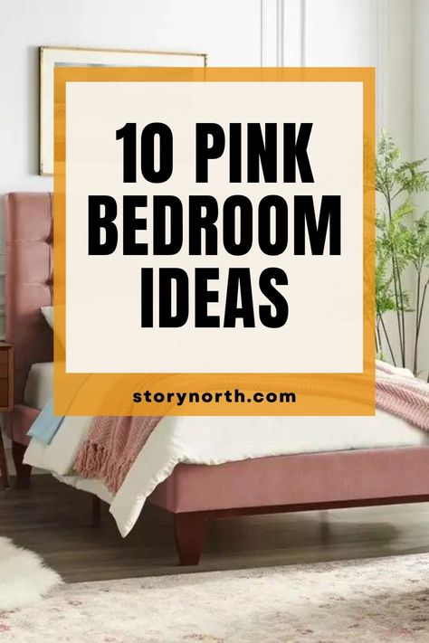 Save this pin for stunning pink bedroom inspiration every woman will adore. Elevate your space with these chic decor ideas! #PinkBedroom #HomeDecorIdeas #InteriorDesignInspo Bedroom With Pink Bed, Pink Walls Bedroom, Ideas For A Bedroom, Pink Bedroom Walls, Vintage Design Style, Pink Bed, Pink Bedroom Ideas, Pink Furniture, Pink Paradise