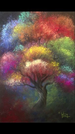 181K views · 2.2K reactions | Rainbow Tree Easy Art For Beginners Medium: Soft pastels on pastelmat paper | DRAWING PENCIL | DRAWING PENCIL · Original audio Easy Art For Beginners, Chalk Pastel Art, Soft Pastels Drawing, Oil Pastel Drawings Easy, Soft Pastel Art, Art For Beginners, Rainbow Tree, Oil Pastel Art, Oil Pastel Drawings