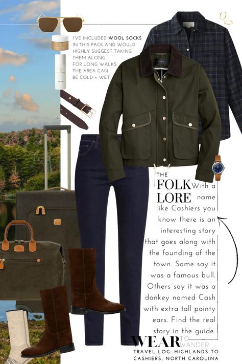 Barbour Aesthetic, Wear To Wander, Sloane Ranger, British Country Style, Highlands North Carolina, Countryside Style, Waterfall Hikes, Travel Wardrobe, Style Tips