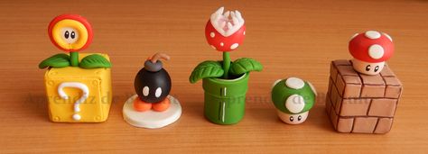 Super Mario Clay Art, Mario Clay Art, Mario Clay Ideas, Super Mario Clay, Mario Clay, Clay Ideas Easy, Clay Date, Mario Y Luigi, Clay Jar