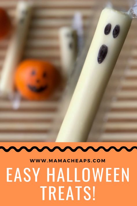 String Cheese Ghost, Ghost String Cheese, Halloween String Cheese, Easy Halloween Themed Snacks, Pumpkin Clementines, Cute Healthy Snacks, Healthy Halloween Snacks For Kids, Clementine Pumpkins, Halloween Themed Snacks