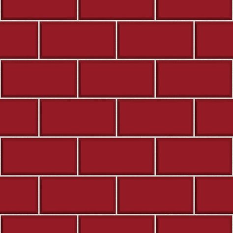 Subway Tile Wallpaper, Red Brick Wallpaper, Red Brick Wall, Open Plan Kitchen Living Room, Subway Tile Kitchen, Brick Stone, Chimney Breast, Tile Wallpaper, Brick Tiles