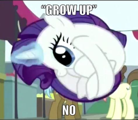 A Pony, Rarity, Purple, Hair