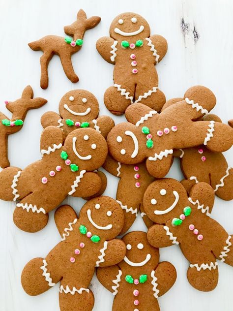 Gingerbread Man Cookie Recipe, Soft Ginger Cookies, How To Make Gingerbread, Gluten Free Gingerbread, I Am Baker, Man Cookies, Cranberry Cookies, Gingerbread Man Cookies, Peppermint Cookies