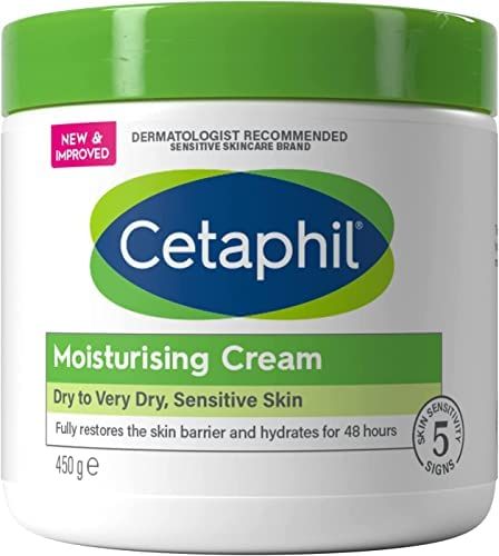 Cetaphil Body Moisturiser, 450g, Moisturising Cream For Dry to Very Dry, Sensitive Skin, With Niacinamide & Vitamin E : Amazon.co.uk: Beauty Gentle Skin Cleanser, Hydrating Moisturizer, Sensitive Skin Care, Dry Sensitive Skin, Summer Skin, Best Moisturizer, Skin Cleanser Products, Spray Tanning, Moisturizing Lotions