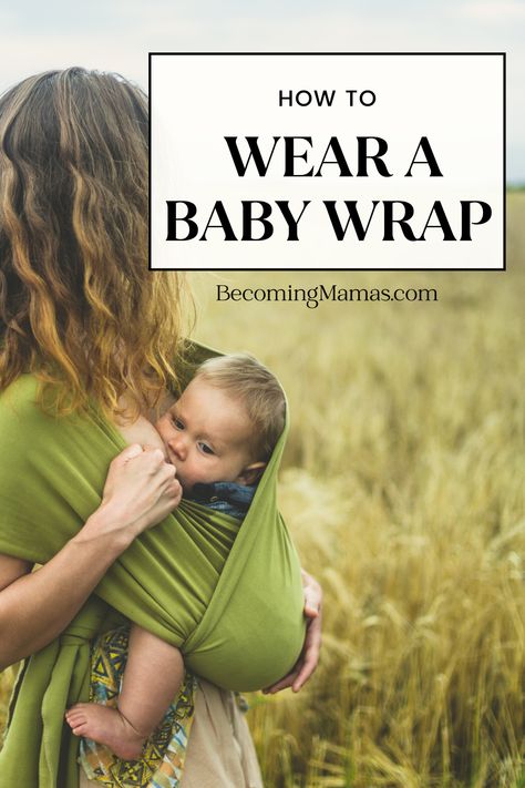 Baby wraps are more than just a piece of fabric – they're your secret weapon for bonding and hands-free life with a newborn. If you're feeling a bit uncertain about how to wear a baby wrap, worry not! Check out these essential babywearing tips. With a little practice, you'll confidently wrap your baby in love and comfort. #babywearing #babywrap #newbornsnuggles #babygear How To Wrap A Newborn In A Wrap, How To Wrap Baby Carrier, Baby Wrap Tutorial, Newborn Moby Wrap Instructions, Solly Wrap, Baby Wrapping, Stretchy Wrap Babywearing, Woven Wrap Newborn Carry, Baby Slings