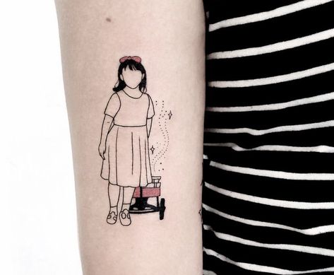 Matilda Tattoo, Hippie Tattoo, Harry Styles Tattoos, Hand Tattoos For Girls, Movie Tattoo, Lyric Tattoos, Elements Tattoo, Movie Tattoos, Cartoon Character Tattoos