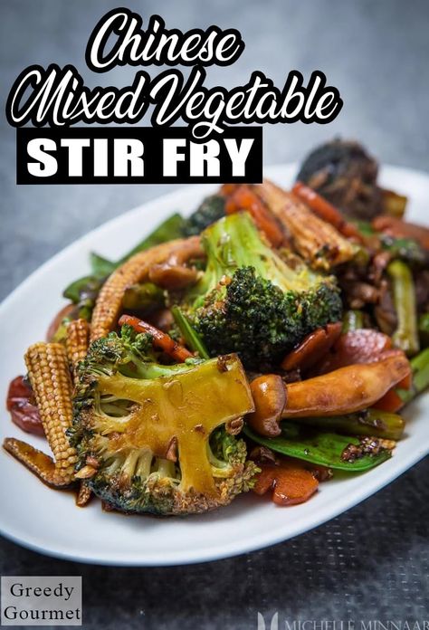 Mixed Vegetable Stir Fry, Paleo Chinese Food, Chinese Mixed Vegetables, Pickled Daikon Recipe, Chinese Ribs, Daikon Recipe, Asian Stir Fry Recipe, Mix Vegetable Recipe, Mix Vegetable