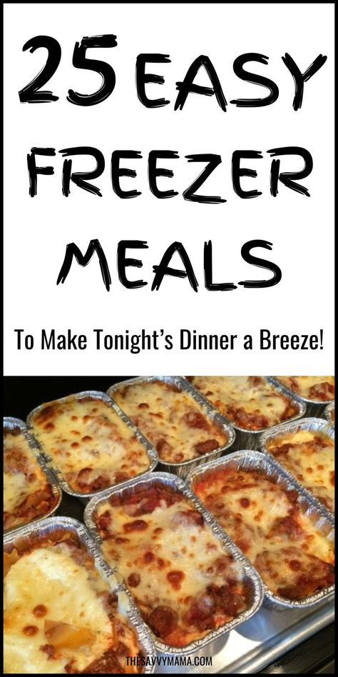 Discover 25 unbelievably easy freezer meals perfect for families! These make-ahead recipes include crockpot favorites, casseroles, and oven-baked delights. From healthy chicken dinners to convenient breakfast options, these meals are designed to make your life easier and healthier. Prep ahead and enjoy delicious, stress-free meals every day! Healthy Chicken Dinners, Freezable Meal Prep, Freezer Meal Party, Freezer Casseroles, Chaotic Family, Family Meal Prep, Best Freezer Meals, Chicken Freezer Meals, Freezer Dinners