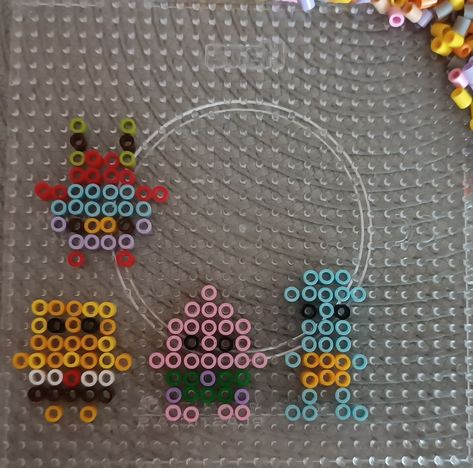 Plankton Perler Beads, Goofy Perler Bead Pattern, Spongebob And Patrick Perler Beads, Spongebob Melty Beads, Perler Circle Pattern, Sonic Fuse Beads, Perler Bead Patterns Turtle, Grimace Perler Beads, Spongebob Fuse Beads