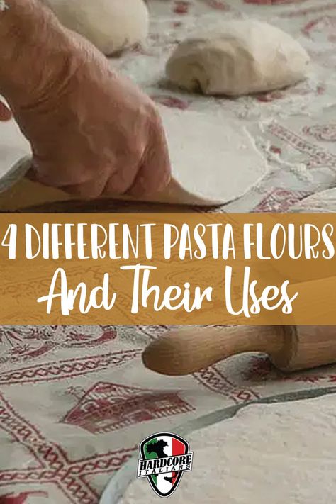 Homemade Pasta Dough 00 Flour, Best Flour For Pasta, Tipo 00 Flour Recipes, 00 Flour Pasta Dough Recipe, Semolina Pasta Dough, Semolina Pasta Recipe, Homemade Pasta Dough Recipe, All Purpose Flour Recipes, Different Pasta