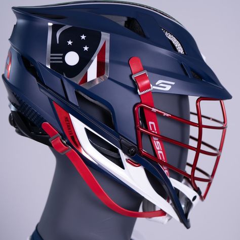 @cascade_lacrosse did it again. Geeeeez 🔥 Lacrosse Helmet, Lacrosse, Football Helmets, Football, Sports, American Football